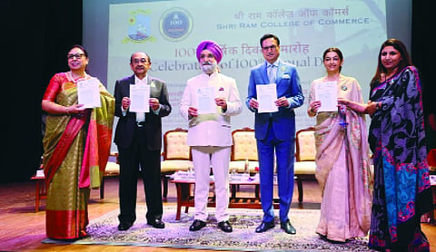 LG Sandhu attends SRCC’s 100th Annual Day