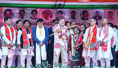 Like Zubeen Garg, Congress works to unite Assam: Rahul Gandhi