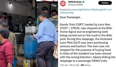 Loco pilot stopped train for samosas? Railways clarifies viral video claim