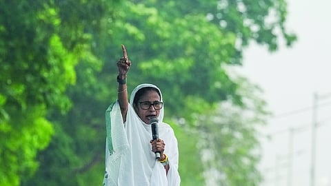 Mamata slams BJP over voter rights