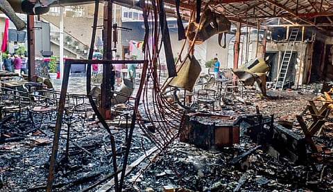 Massive fire breaks out at Ranchi restaurant