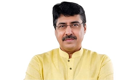 File photo: Deepak Mhaske, BJP's new national convenor for social media. (PTI Photo)