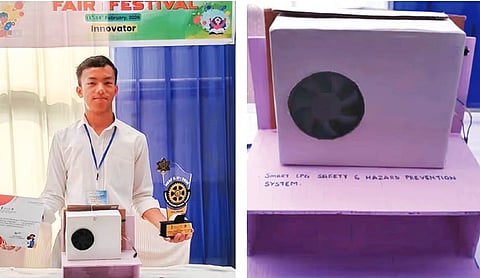 Meghalaya student wins award for smart gas leak system