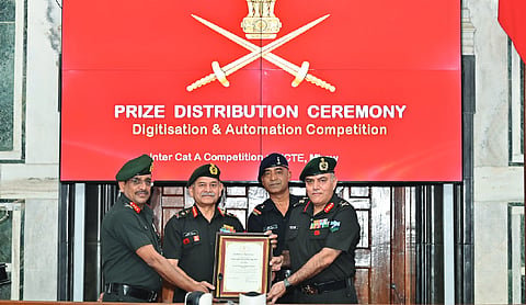 Military College of Telecommunication Engg wins Army’s prestigious award