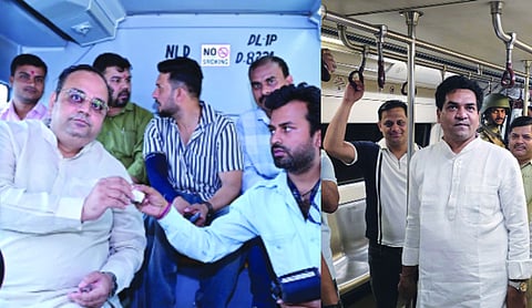 Ministers take metro, buses after PM trims convoy; critics flag optics