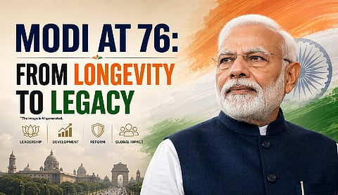 Modi at 76: From longevity to legacy