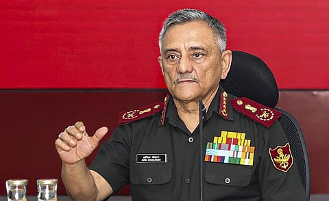 Former Chief of Defence Staff General Anil Chauhan (retd). Image source: PTI