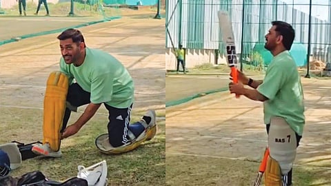 MS Dhoni begins IPL 2026 preparations?