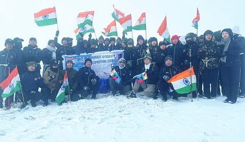 NCC cadets of Nagaland scale Mount Saramati