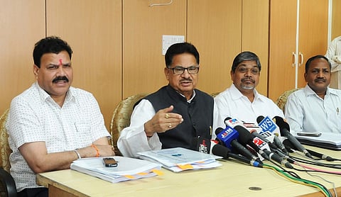 Representational image: National Commission for Scheduled Castes (NCSC) chairman at a press conference in New Delhi. Photo: Ministry of Social Justice and Empowerment/GODL-India.