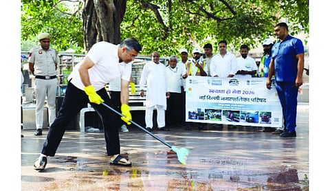 NDMC opens Rs 1 crore community toilet at Jodhpur Mess