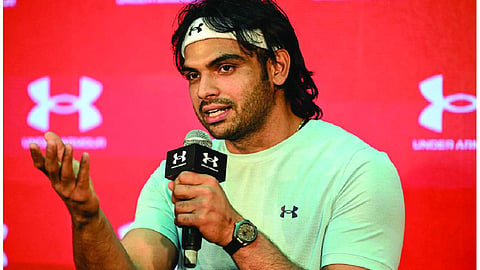 Neeraj parts ways with JSW Sports