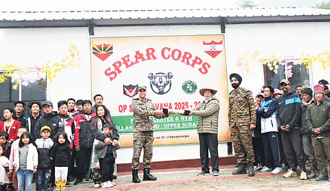 New community gym opens in Arunachal under Operation Sadbhavana