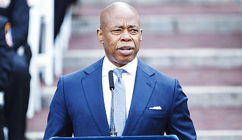 NYC drops ex-Mayor Adams’ legal defense