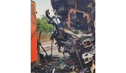 Odisha Bus-Truck Collision: 4 Killed, Over 20 Injured in Sundergarh Road Accident