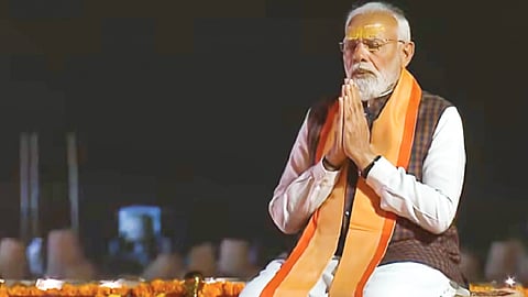 Omkar Mantra reverberates in Somnath