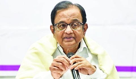 One nation, one election not possible in 2029: Chidambaram