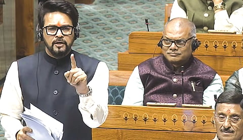 Oppn making false allegations against Speaker, says Anurag