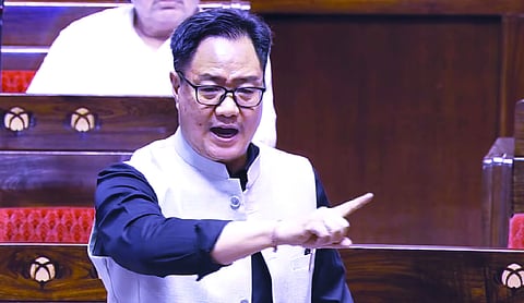 Opposition can’t dictate who responds: Rijiju on Shah demand amid NEET row