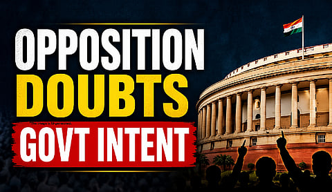 Opposition doubts Govt intent
