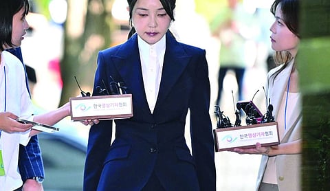 Ousted president's wife sentenced to 4 years in South Korea
