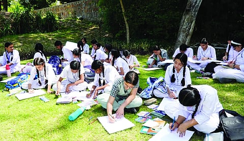 Over 120 students join Heritage Week at Mehrauli Archaeological Park