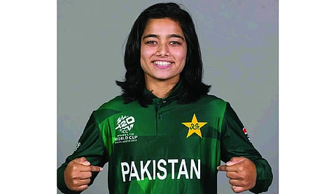 Pakistan skipper Fatima Sana survives injury scare
