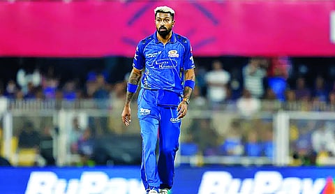 Pandya likely to play against RCB, will join squad later