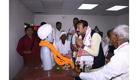 Patel’s Ulihatu visit signals BJP’s renewed tribal outreach