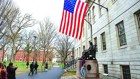 Pentagon cuts military training ties with Harvard University