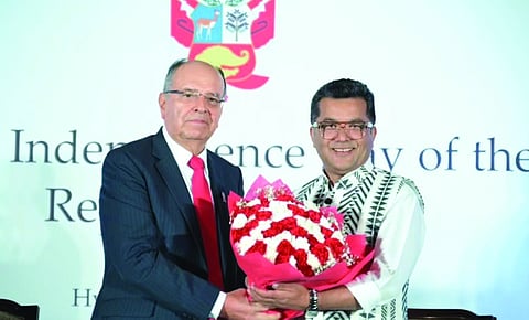 Peru embassy marks 205th Independence Day