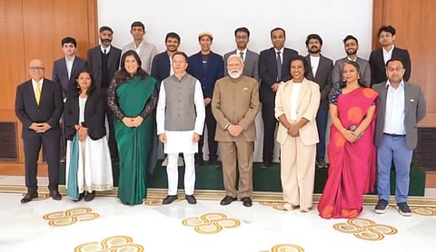 PM meets world leaders, pushes for AI adoption in key sectors