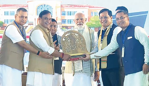 PM Modi unveils Rs 23,552 cr projects for Barak Valley