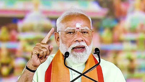 PM sounds poll bugle in TN, Puducherry