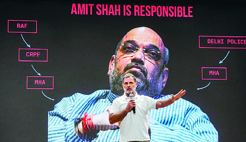 PM speaks of forgiving students; Govt owes them justice, apology: Rahul