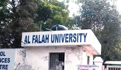 Police arrest Al Falah University chairman