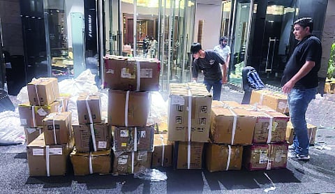 Police bust fake luxury brands racket