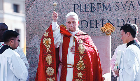 Pope Leo rejects war justification in Palm sunday message