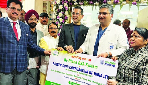 POWERGRID gives Rs 12.25 crore medical equipment to HBCHRC