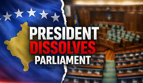 President dissolves Parliament