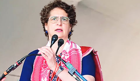Priyanka Gandhi slams Himanta, says one family looting Assam