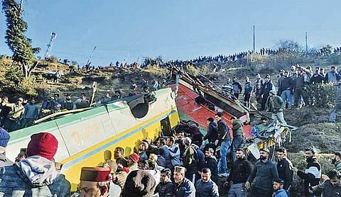 Probe ordered into the Sirmaur bus accident that claimed 14 lives, left many injured