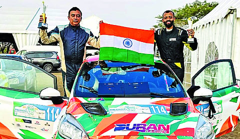 Puligilla-Sherif duo wins ARC3 class in Rawanda Rally