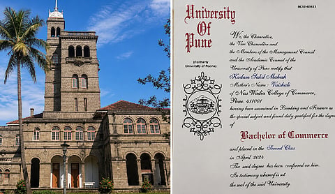 Pune University suspends employee for 'selling' forged degree certificate, marksheet