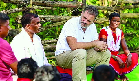 Rahul Gandhi meets families of deceased tribal children in Balaghat, alleges Government neglect