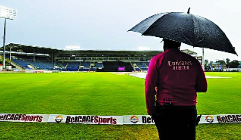 Rain washes out the 3rd ODI between West Indies, Sri Lanka