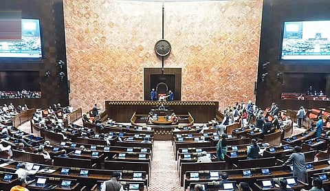 Rajya Sabha sees uproar, Opposition walks out