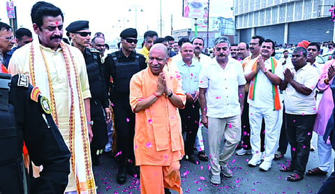 Ram Mandir opponents giving sermons is laughable: CM Yogi