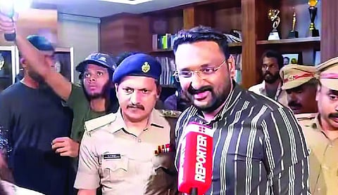 Reporter TV MD held for keeping 67 litres of liquor in Kerala