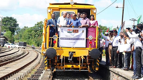 Restoration work of northern railway track in Sri Lanka begins with India’s assistance
